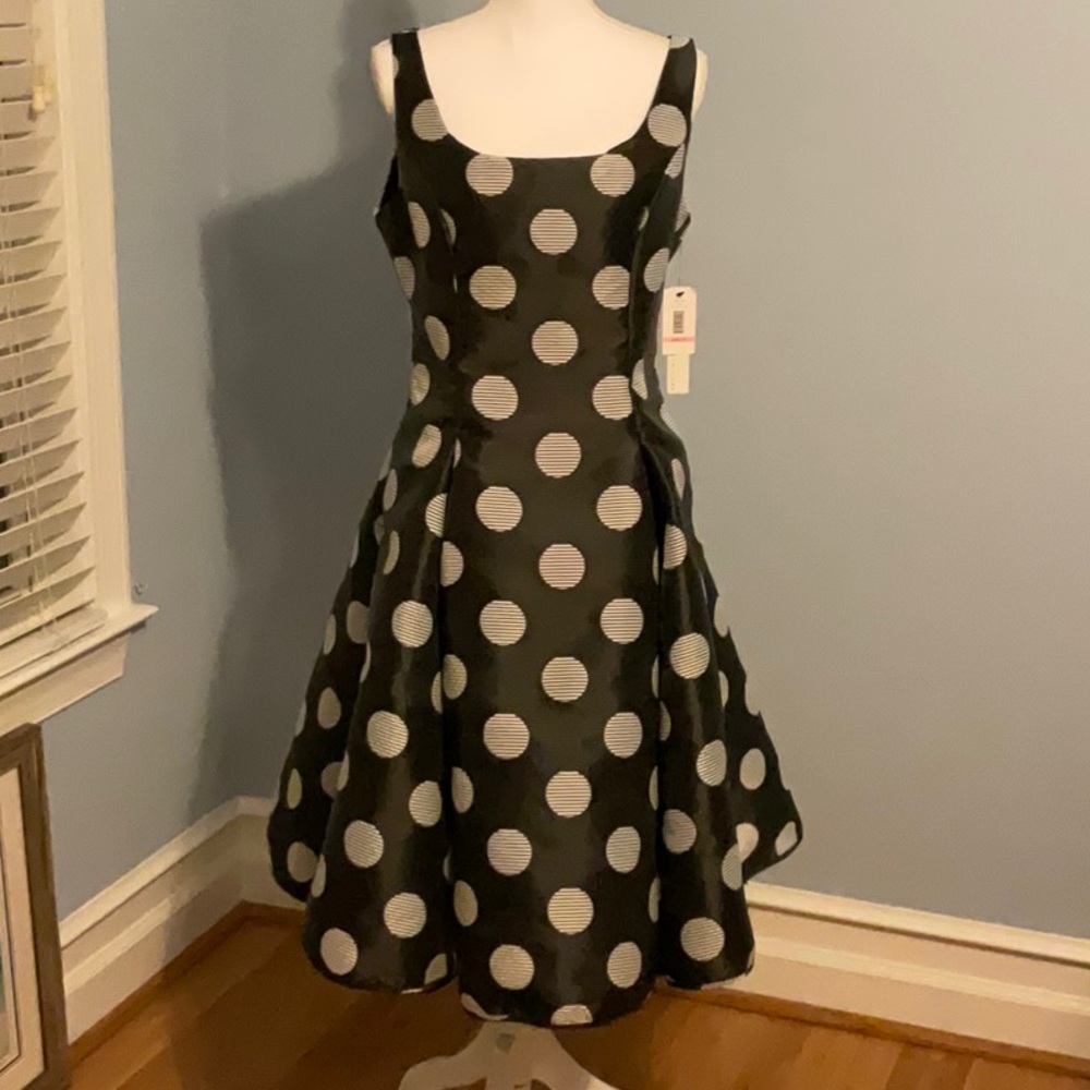 Nicole Miller beautiful dress with pockets.